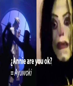 Imagen de Annie are you ok igual a ayuwoki