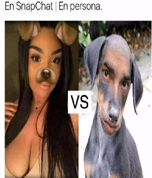 Imagen de En snapchat vs en persona