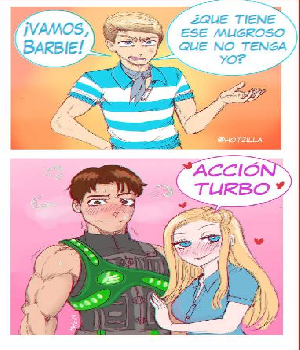 Imagen de Vamos Barbie que tiene ese mugroso que no tenga yo