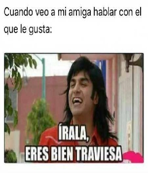 Imagen de Cuando veo a mi amiga hablar con el que le gusta