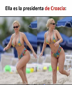 Imagen de Ella es la presidenta de croacia