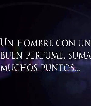 Imagen de Un hombre con un buen perfume suma muchos puntos